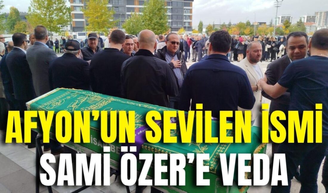 Dün hayatını kaybeden Özer için bugün düzenlenen cenaze töreninde duygusal