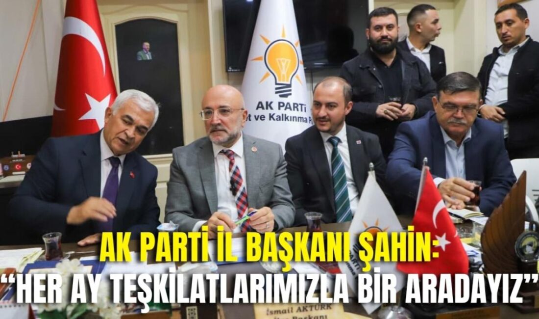 AK Parti Afyonkarahisar İl Başkanlığı tarafından her ay düzenlenen İlçe