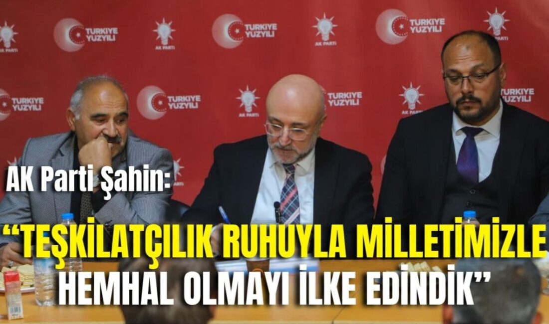 AK Parti Afyonkarahisar İl Başkanı Av. Turgay Şahin, ilçe danışma