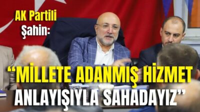 Afyonkarahisar’da teşkilat çalışmalarına büyük önem veren AK Parti İl Başkanı