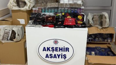 Akşehir İlçe Emniyet Müdürlüğü ekipleri yaptığı istihbarı çalışmalarda Bursa plakalı