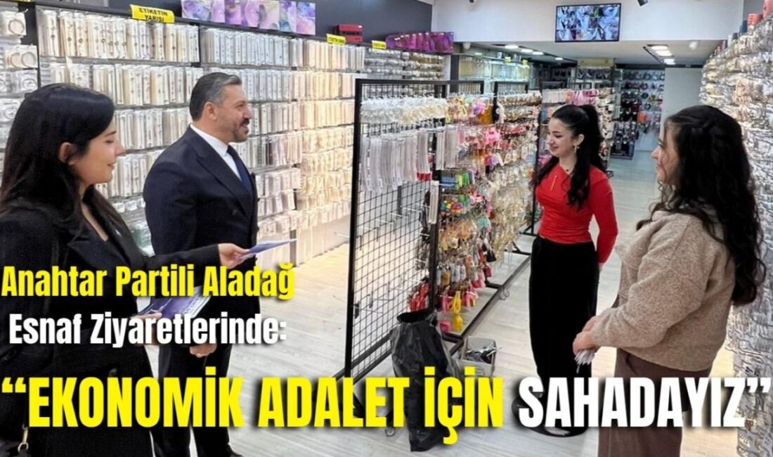 Anahtar Parti Afyonkarahisar İl Başkanlığı, İl Başkanı Üzeyir Aladağ ve