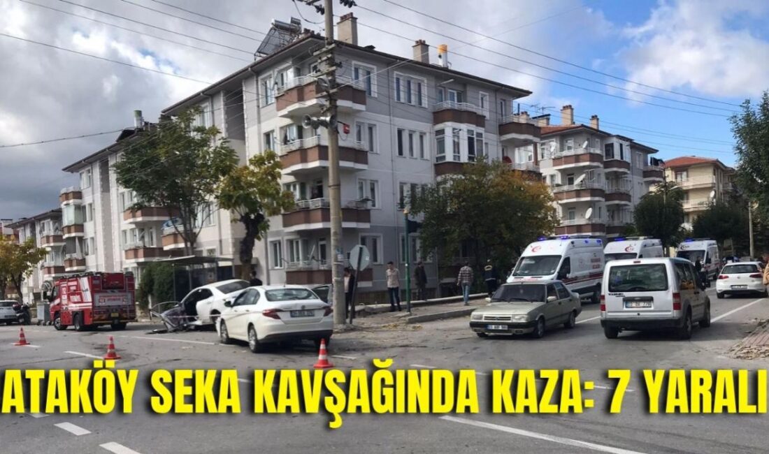 Afyonkarahisar Esentepe Mahallesi Zübeyde Hanım Caddesi üzerinde meydana gelen trafik