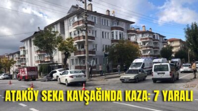 Afyonkarahisar Esentepe Mahallesi Zübeyde Hanım Caddesi üzerinde meydana gelen trafik