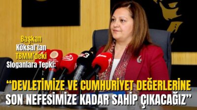 Afyonkarahisar Belediye Başkanı Burcu Köksal, Türkiye Büyük Millet Meclisi’nde (TBMM)