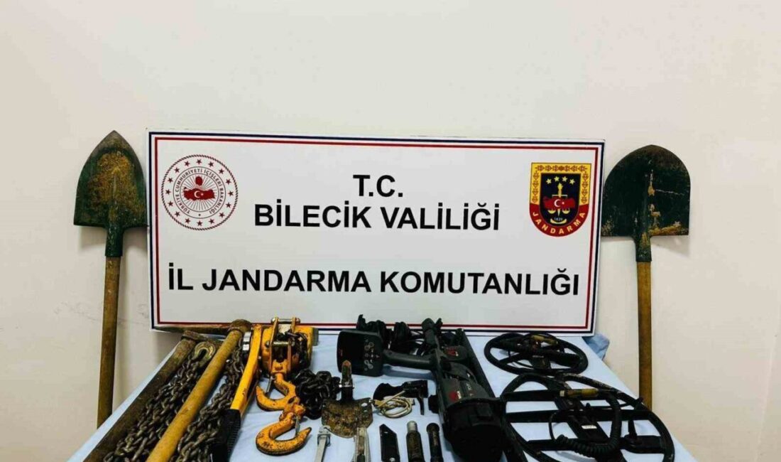 Bilecik’in Osmaneli ilçesi Belenalan köyü sınırları içerisinde bulunan ormanlık alanda