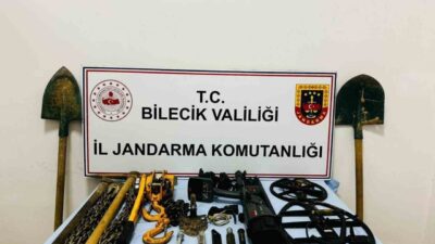 Bilecik’in Osmaneli ilçesi Belenalan köyü sınırları içerisinde bulunan ormanlık alanda