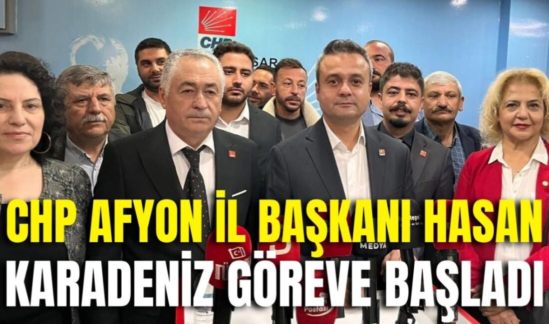 CHP Afyonkarahisar’da devir teslim töreni, parti teşkilatının katılımıyla gerçekleştirildi. Hasan