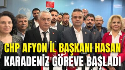CHP Afyonkarahisar’da devir teslim töreni, parti teşkilatının katılımıyla gerçekleştirildi. Hasan