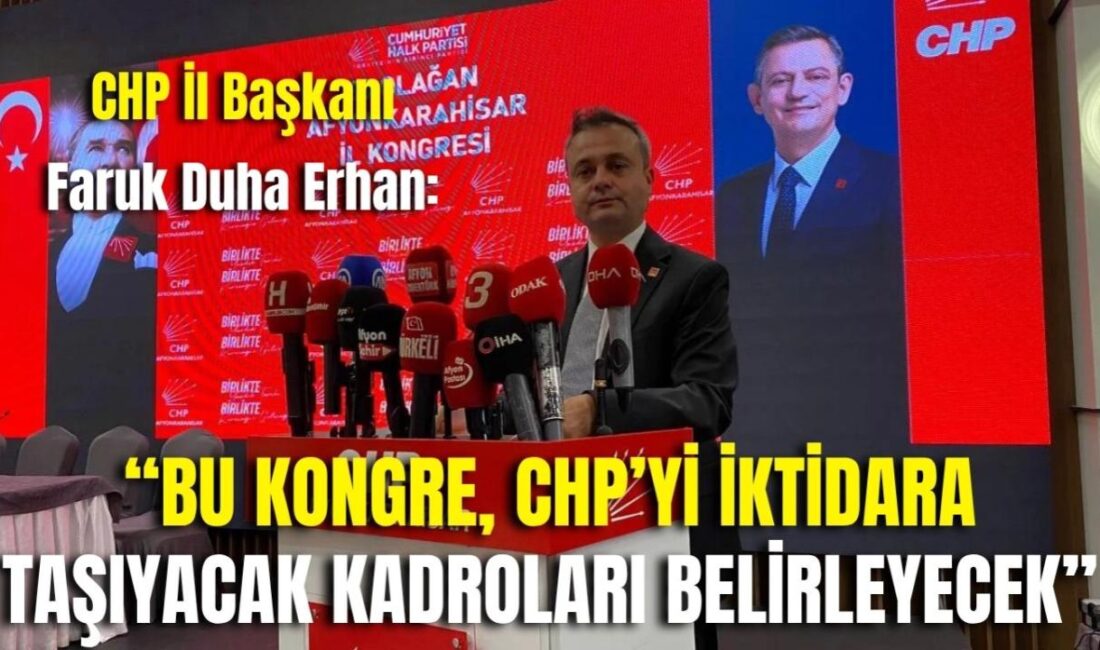 Cumhuriyet Halk Partisi Afyonkarahisar 39. Olağan İl Kongresi, partililerin yoğun