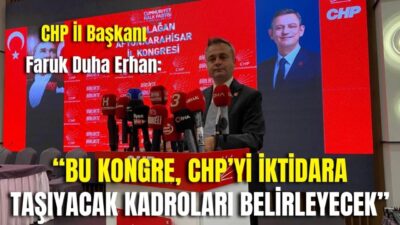 Cumhuriyet Halk Partisi Afyonkarahisar 39. Olağan İl Kongresi, partililerin yoğun