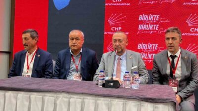 Cumhuriyet Halk Partisi’nin (CHP) Afyonkarahisar 39. İl Kongresinde basın mensuplarının