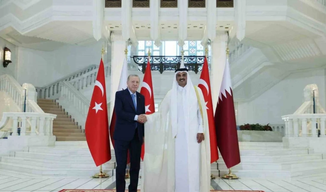 Cumhurbaşkanı Recep Tayyip Erdoğan, Kuveyt’teki temaslarını tamamlayarak Katar’ın başkenti Doha’ya