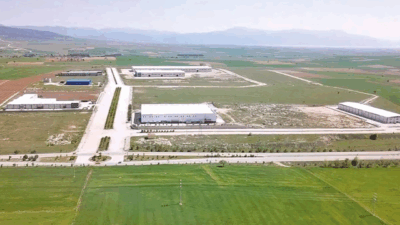 Afyonkarahisar’ın Dinar ilçesinde hayata geçirilecek Organize Sanayi Bölgesi (OSB) Doğalgaz