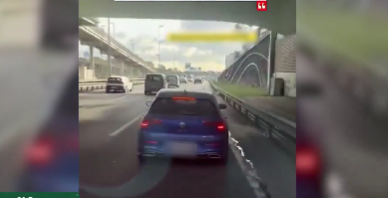 İstanbul’un Şişli ilçesinde ambulansa yol vermediği tespit edilen sürücü E.A.,