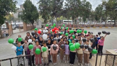 Afyonkarahisar’ın Emirdağ ilçesindeki öğrenciler gerçekleştirdikleri etkinlikler ile Filistin’e destek verdi.