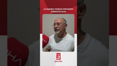 Antalya’da emekli edebiyat öğretmeni İsmet Güler, yıllar sonra yeniden öğrenci
