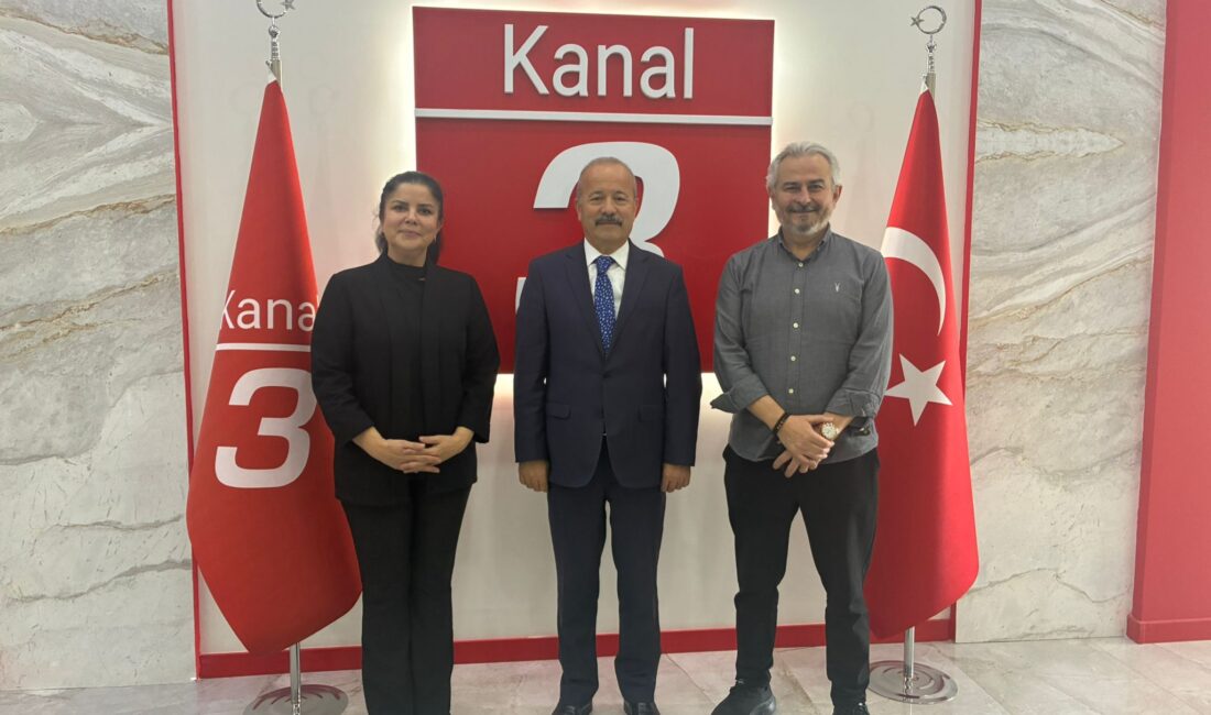 Ziyarette Kanal 3 Genel Müdürü Selcen Dilek Çöygün ve Genel