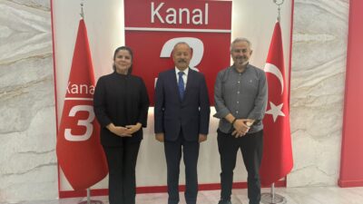 Ziyarette Kanal 3 Genel Müdürü Selcen Dilek Çöygün ve Genel