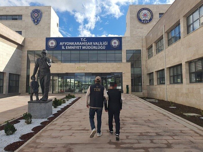 Afyonkarahisar’da FETÖ’nün sözde askeri yapılanmasından yer alan ve 6 yıl