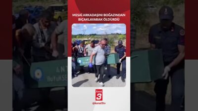 Antalya’da temizlik işleri çalışanı, çöp kamyonunu kullanan arkadaşını boğazına bıçak