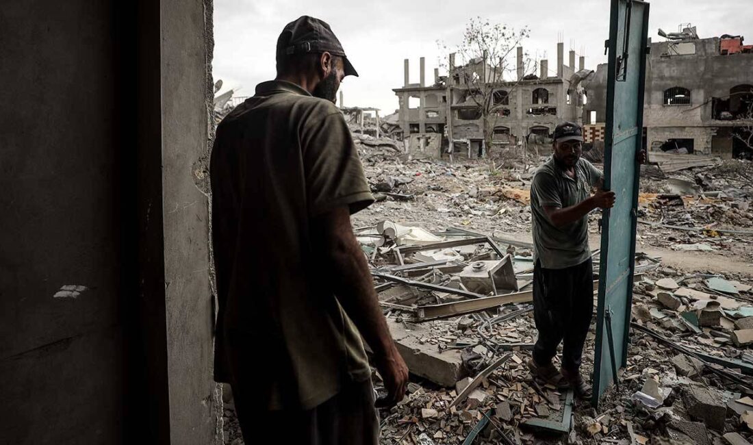 Gazze Şeridi’nde, İsrail’in 7 Ekim 2023’te başlattığı saldırıların ardından yaşanan