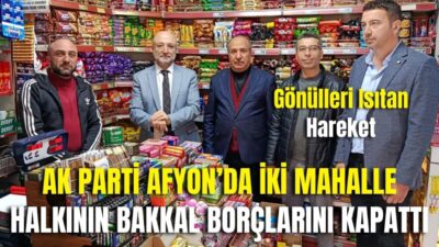AK Parti Afyonkarahisar İl Başkanlığı, Ramazan aylarında sıkça uygulanan geleneksel