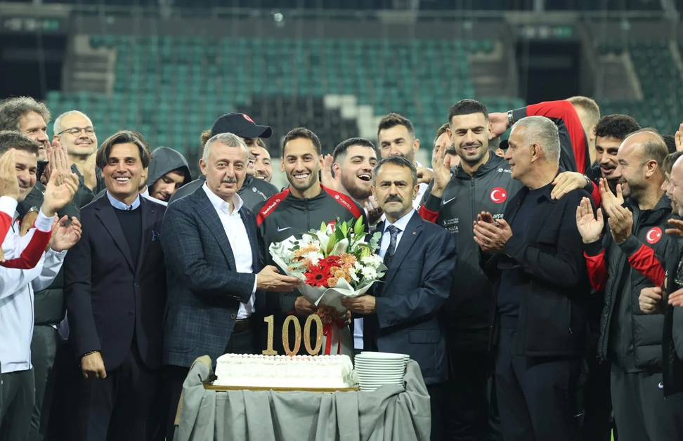 2026 FIFA Dünya Kupası Avrupa Elemeleri kapsamında Gürcistan ile karşılaşmaya