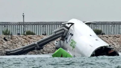 Çin’in Hong Kong özel idari bölgesinde korkutan bir havacılık kazası