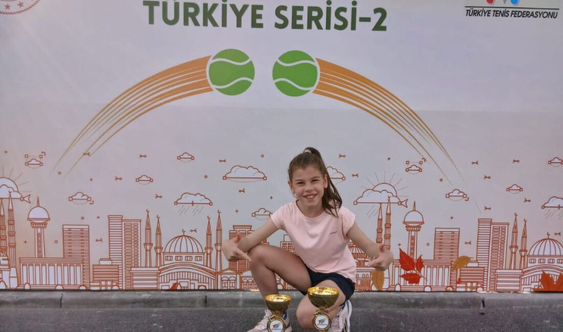 Henüz 11 yaşında olmasına rağmen turnuvada büyük bir mücadele örneği