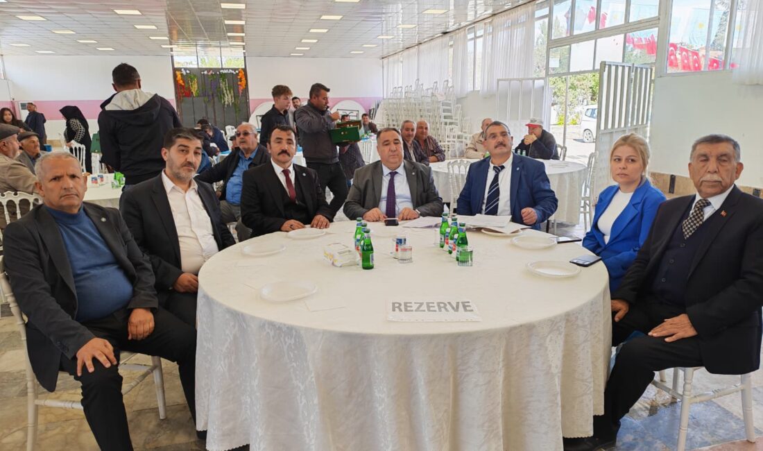 İYİ Parti İhsaniye İlçe Başkanlığı’nın 4. Olağan Kongresi, yoğun katılım