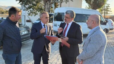   Afyonkarahisar Milletvekili Ali Özkaya’ya ziyarette Afyonkarahisar Cumhuriyet Başsavcısı Mehmet