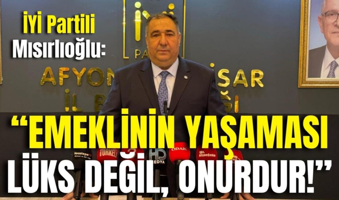 Açıklamaya en sert yanıt, İYİ Parti Afyonkarahisar İl Başkanı Muhammet