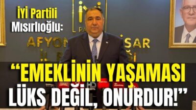 Açıklamaya en sert yanıt, İYİ Parti Afyonkarahisar İl Başkanı Muhammet