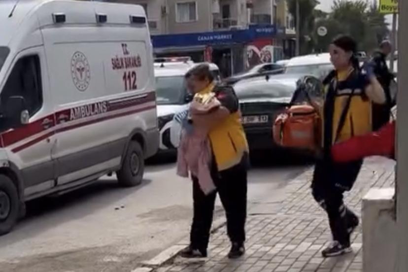 Olay, saat 11.40 sıralarında Beyazevler Mahallesi’nde bulunan bir camide meydana