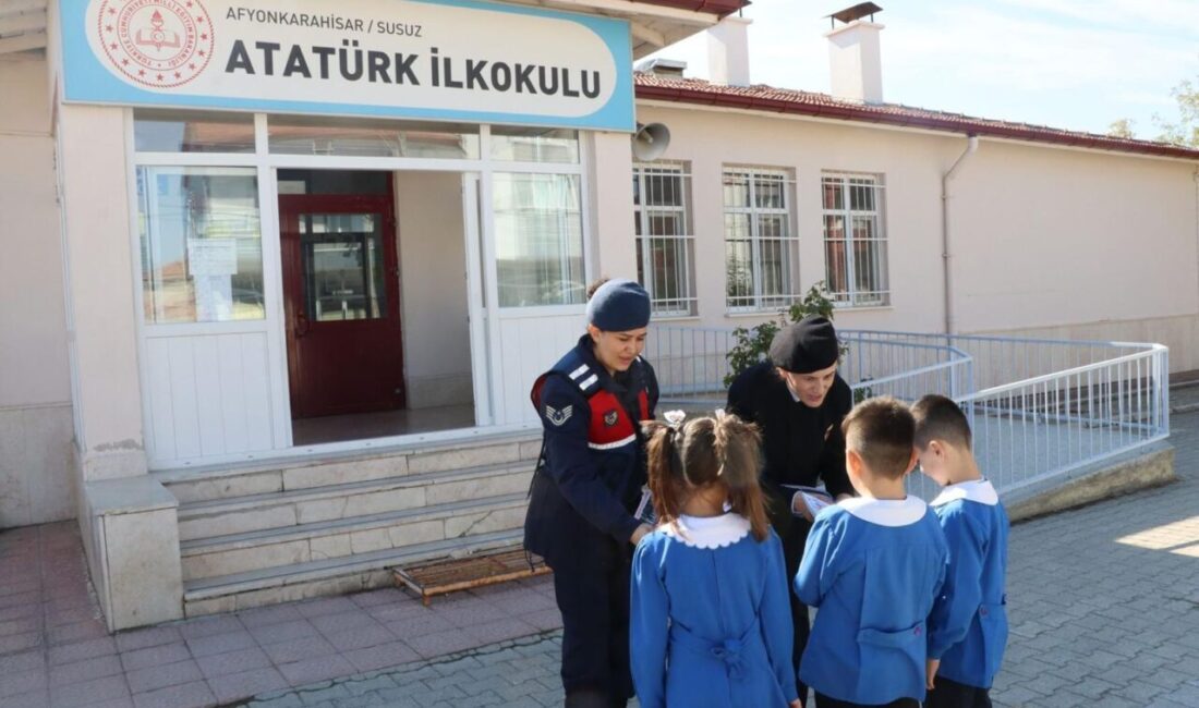 AFYONKARAHİSAR (AA) – Afyonkarahisar İl Jandarma Komutanlığı ekipleri tarafından merkez