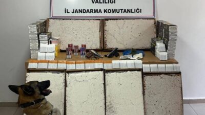Afyonkarahisar’da jandarma tarafından iki farklı adrese yapılan baskında 18 gram