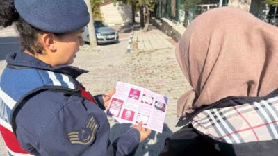 Afyonkarahisar’da jandarma ekipleri tarafından belde ve köylerde vatandaşlara yönelik başlatılan