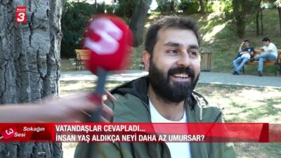 Sokağın Sesi: İnsan Yaş Aldıkça Neyi Daha Az Umursar? Zaman