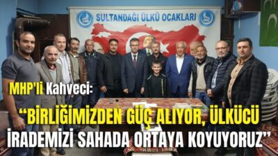 İl Başkanı Ahmet Kahveci’nin öncülüğünde gerçekleştirilen ziyaretlerde, il yönetimi ilçe
