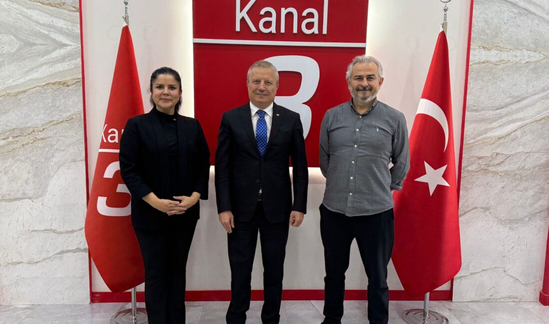 Samimi bir atmosferde gerçekleşen ziyarette, televizyon kanalının yeni yayın dönemine