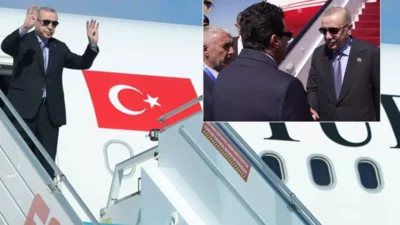 Gazze zirvesine katılmak üzere Mısır’a giden Cumhurbaşkanı Recep Tayyip Erdoğan’ın