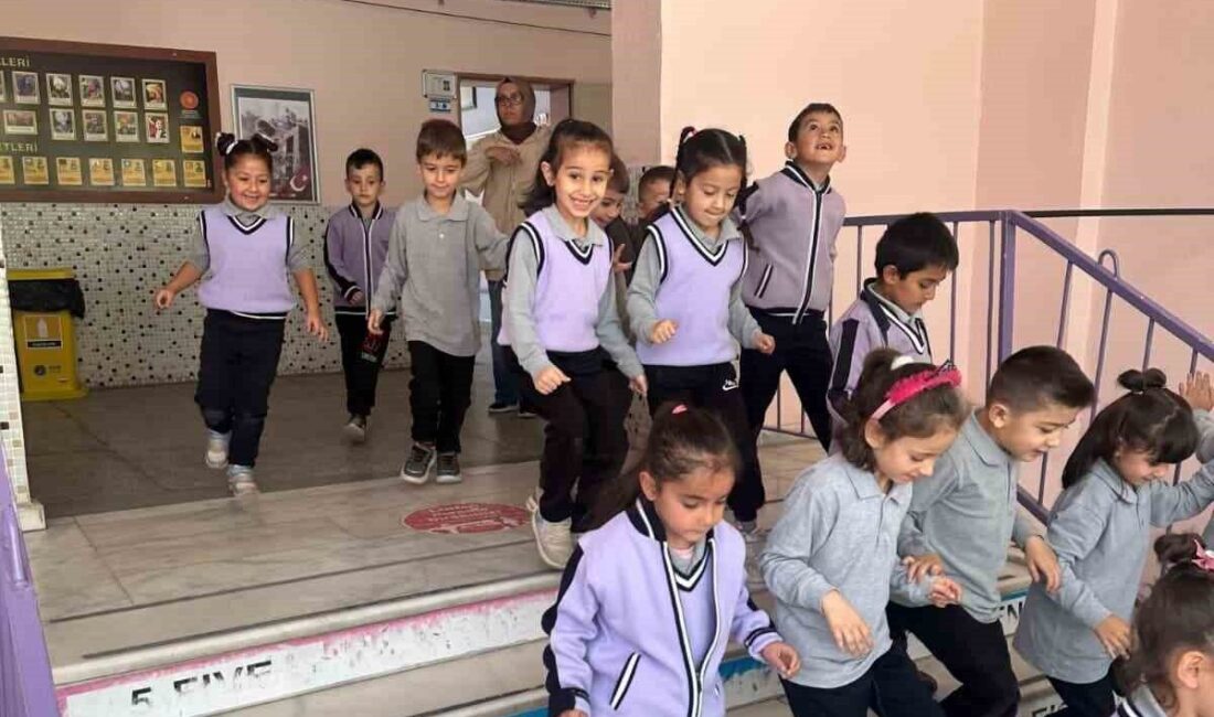 Tatbikat ile öğrencilerde afet bilinci, dayanışma ve kriz anında doğru