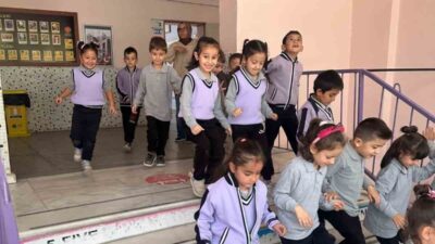 Tatbikat ile öğrencilerde afet bilinci, dayanışma ve kriz anında doğru