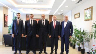 AK Parti Afyonkarahisar İl Başkanı Turgay Şahin ve Milletvekilleri Ali