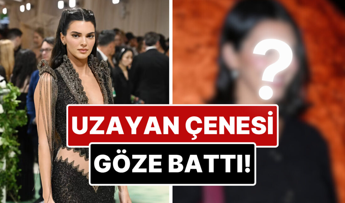 Dünyaca ünlü model Kendall Jenner, Paris Moda Haftası’nda katıldığı defile sonrası yine