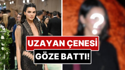 Dünyaca ünlü model Kendall Jenner, Paris Moda Haftası’nda katıldığı defile sonrası yine