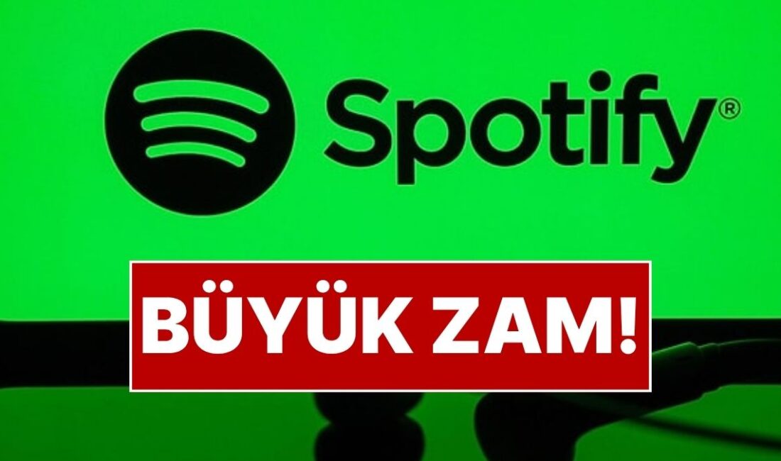 Dijital müzik platformu Spotify, Türkiye&apos;deki abonelik ücretlerine yüzde 70 zam