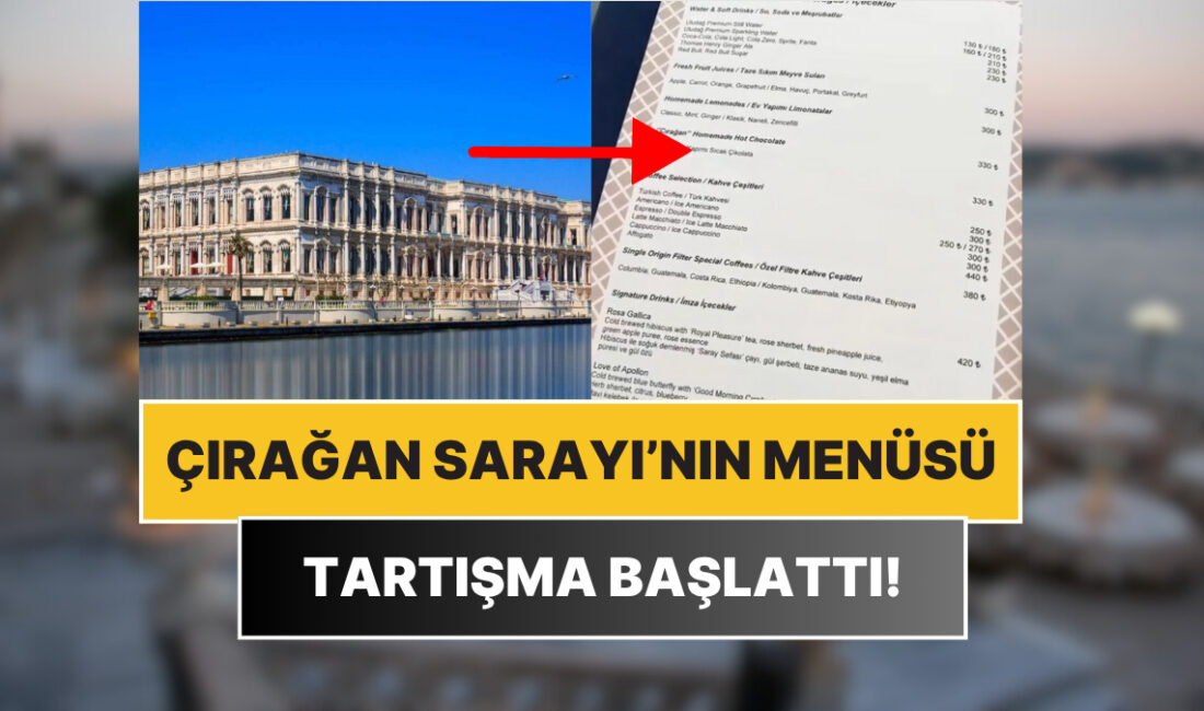 Lüks denince akla ilk gelen yerlerden biri olan Çırağan Sarayı,