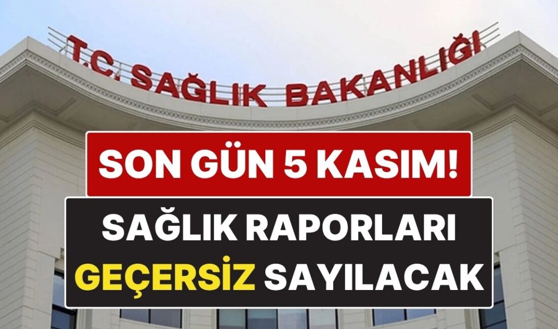 Pandemi sürecinde geçerlilik süresi uzatılan ilaç raporları için geri sayım